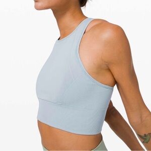 Lululemon Ebb to Train Bra baby blue size 6